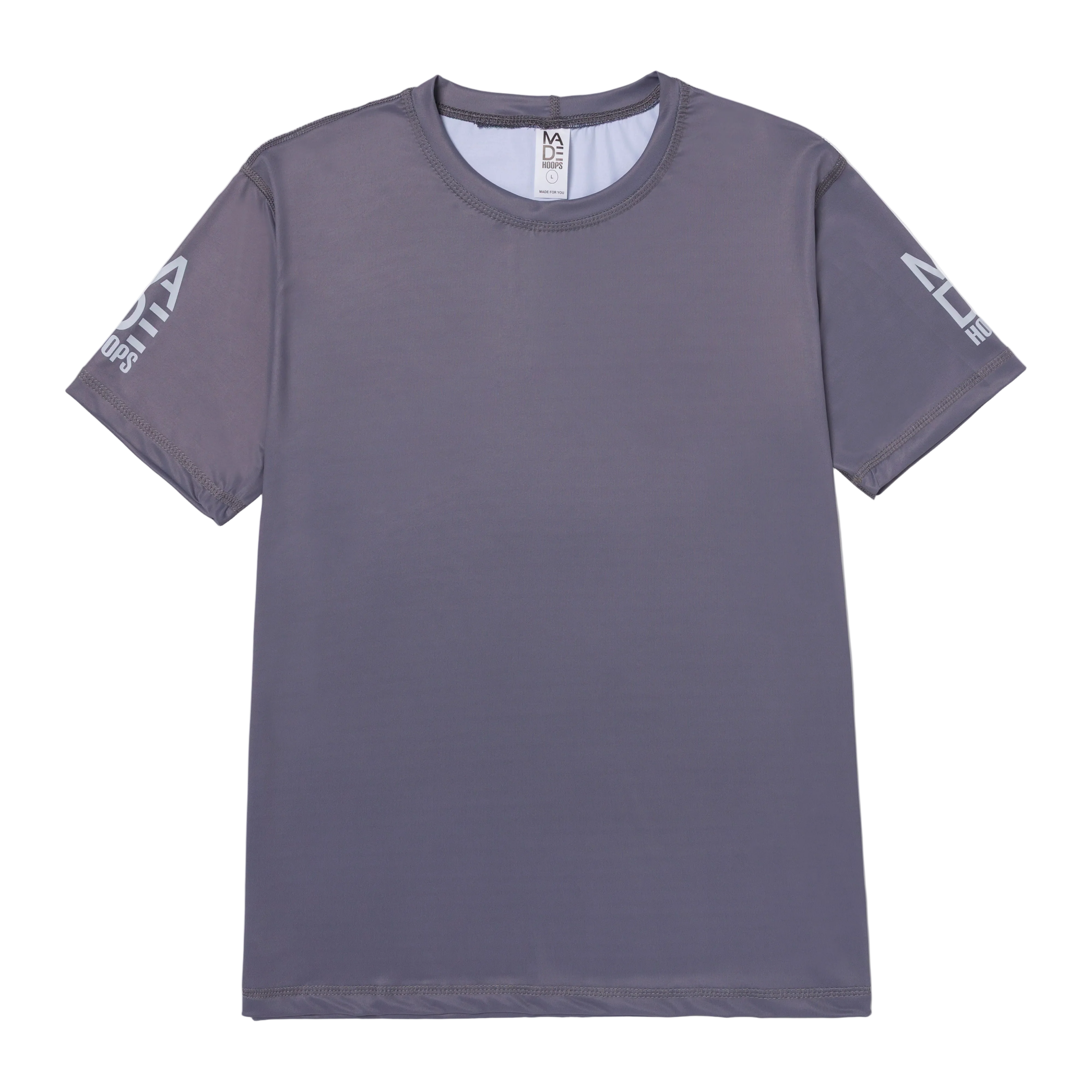 MADE Hoops Compression Tee DARK GREY