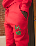Load image into Gallery viewer, Cherry Essential Embroidered Logo Joggers
