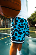 Leopard Nylon Shorts