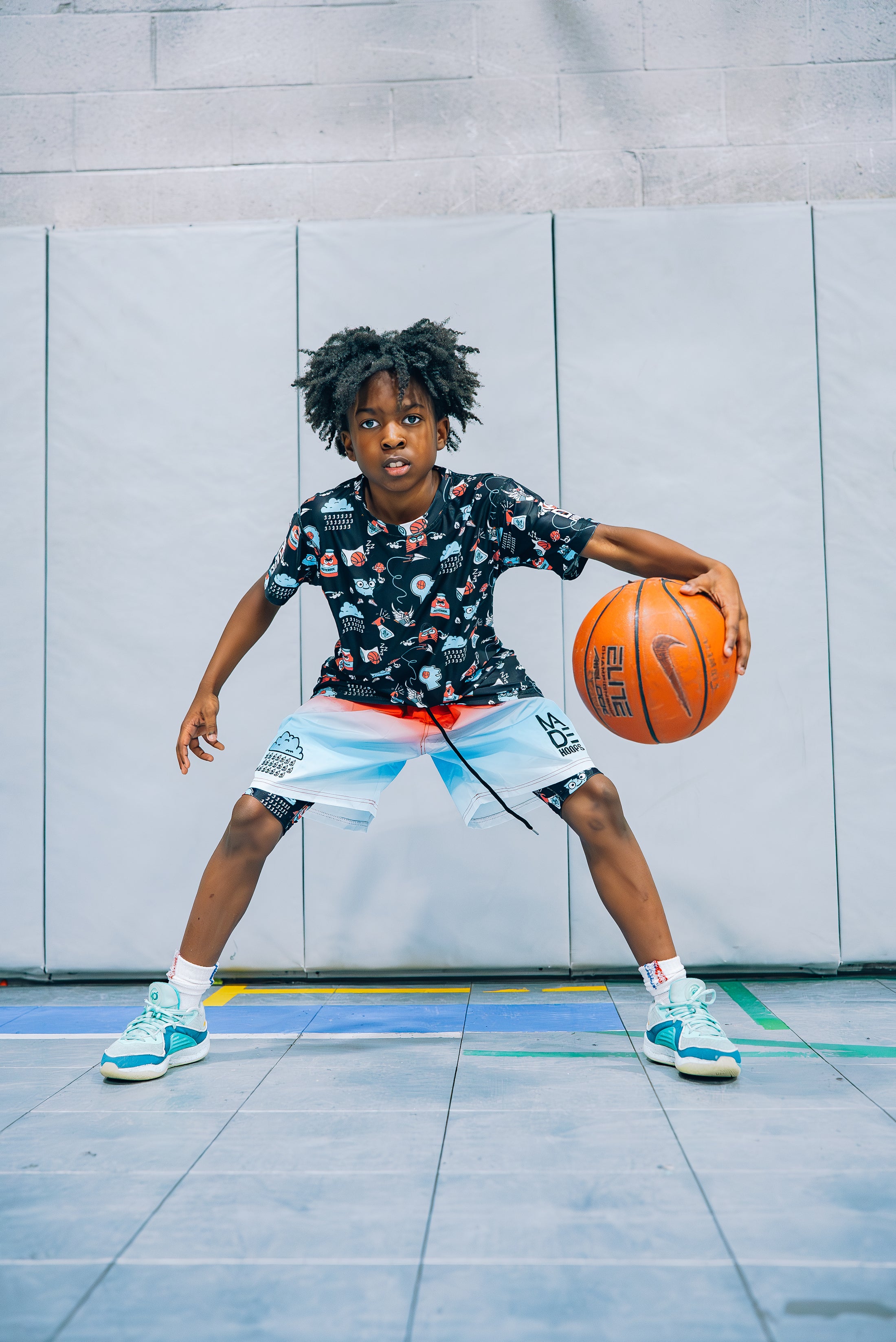 "MAKE IT RAIN" Nylon Shorts