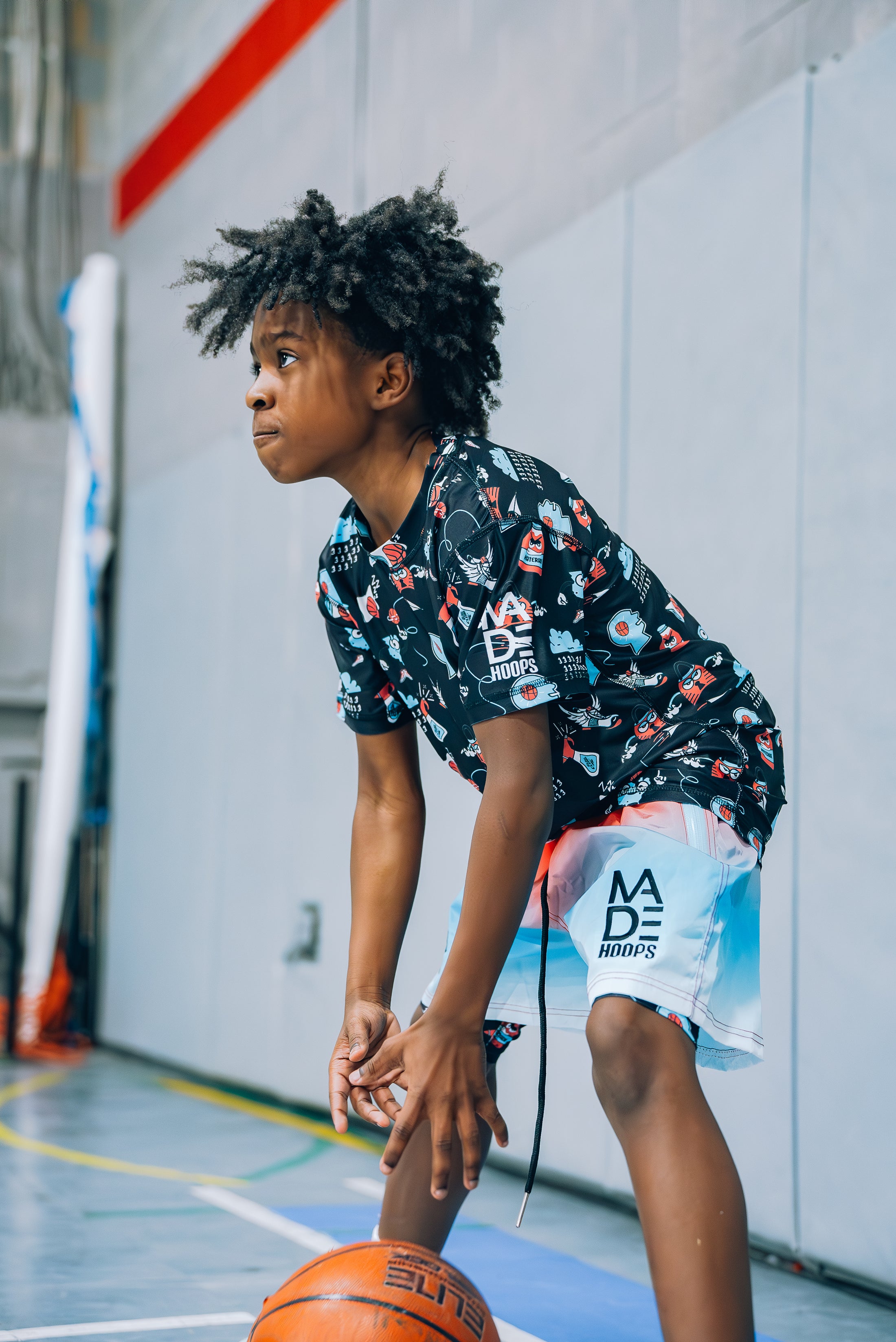 "MAKE IT RAIN" Mesh Shorts