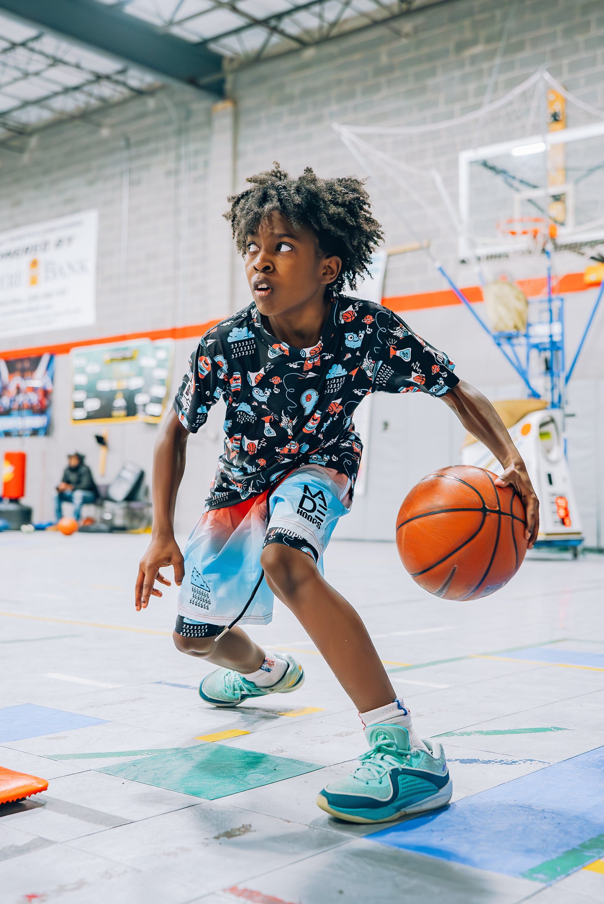 "MAKE IT RAIN" Nylon Shorts