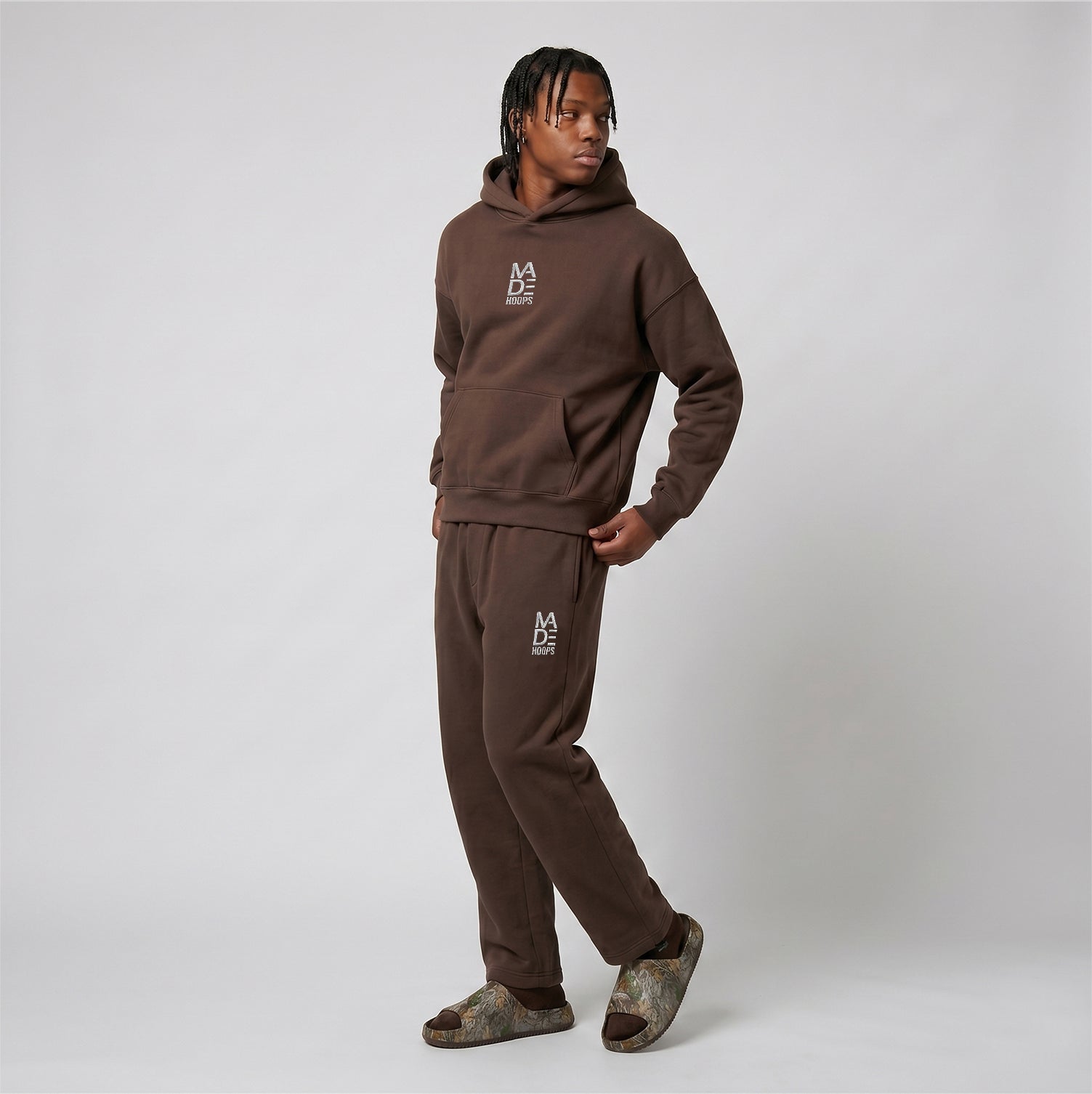 Essential Embroidered Hoodie – MADE Hoops