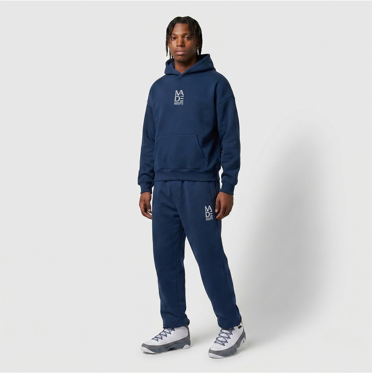 Essential Embroidered Hoodie – MADE Hoops