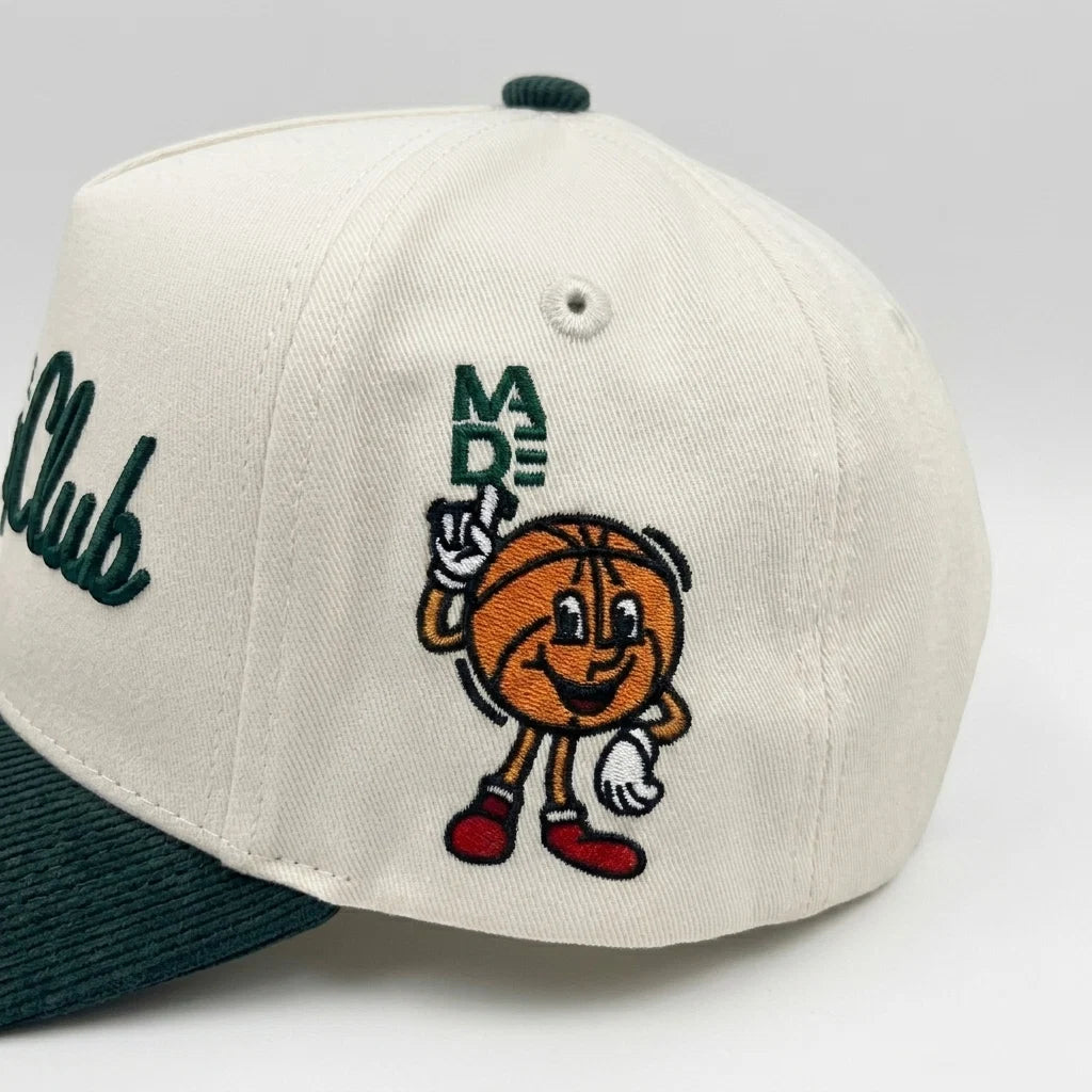 MADE Hoops X Monday Hoops Club Scripted Hat