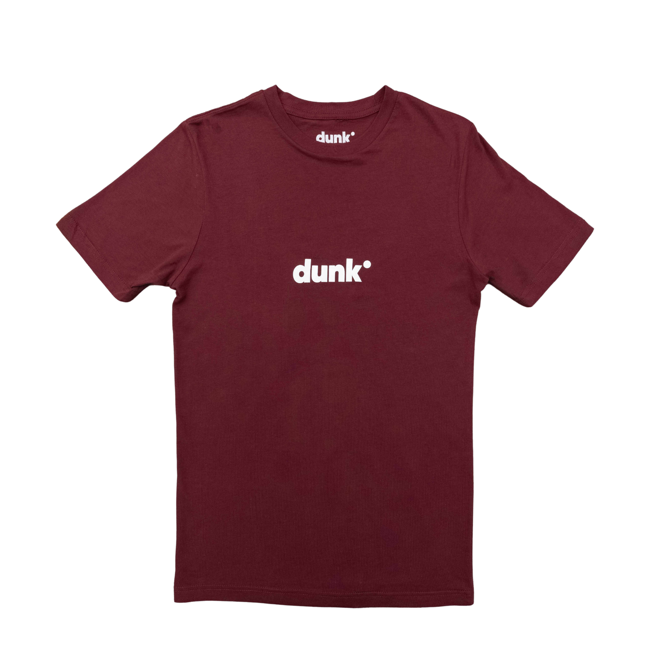 DUNK Maroon Tee