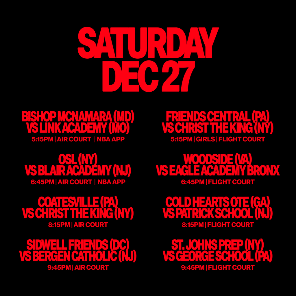 2025 Jordan Holiday Classic