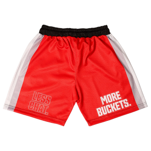 Less Chat More Buckets Shorts