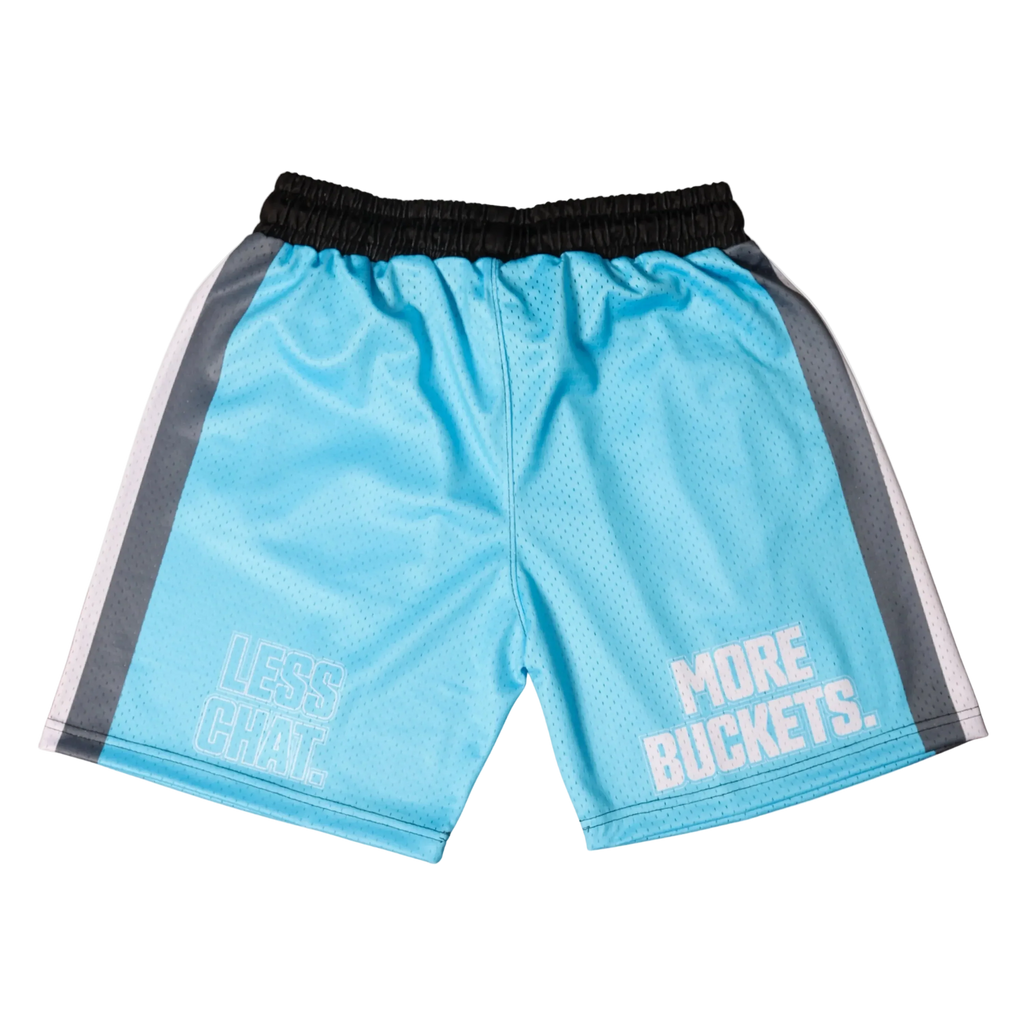 Less Chat More Buckets Shorts