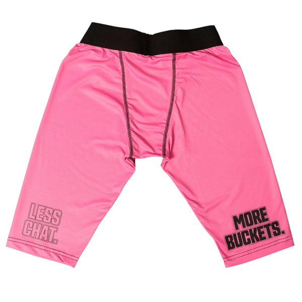 Less Chat More Buckets Compression 1/2 Tights