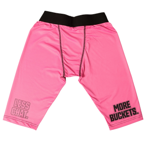 Less Chat More Buckets Compression 1/2 Tights
