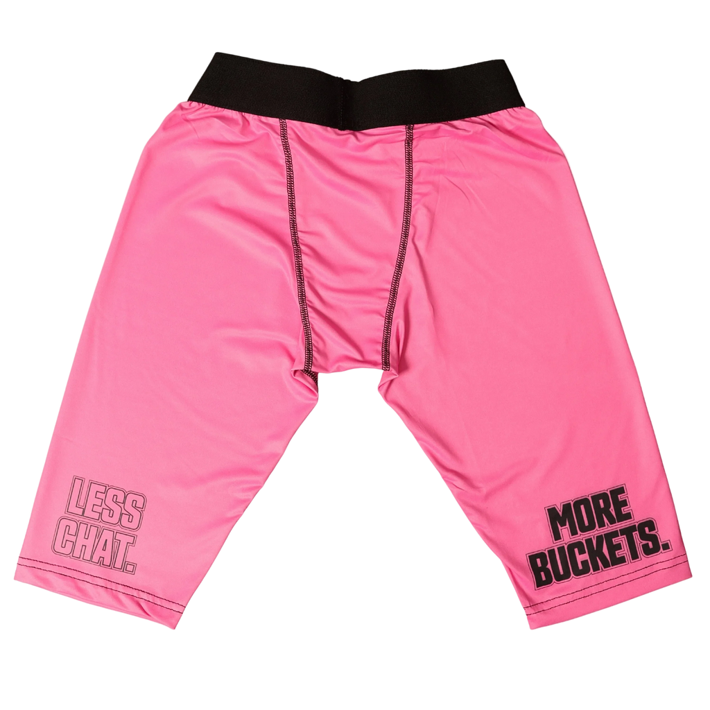 Less Chat More Buckets Compression 1/2 Tights
