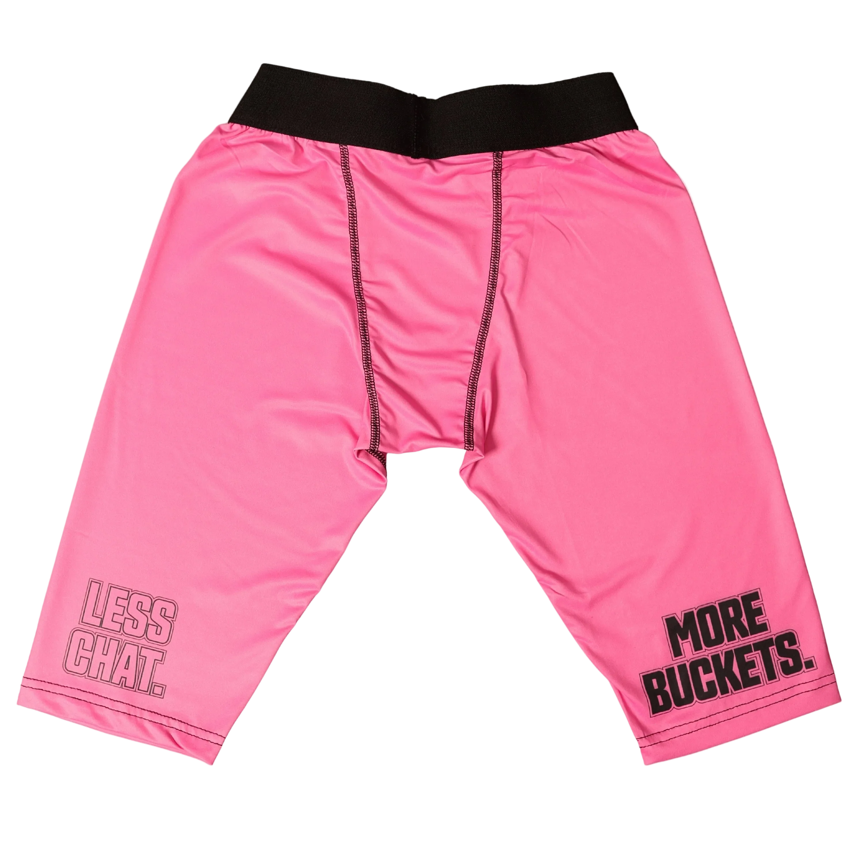 Less Chat More Buckets Compression 1/2 Tights