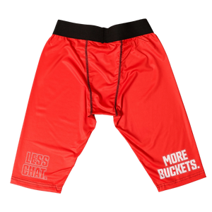 Less Chat More Buckets Compression 1/2 Tights