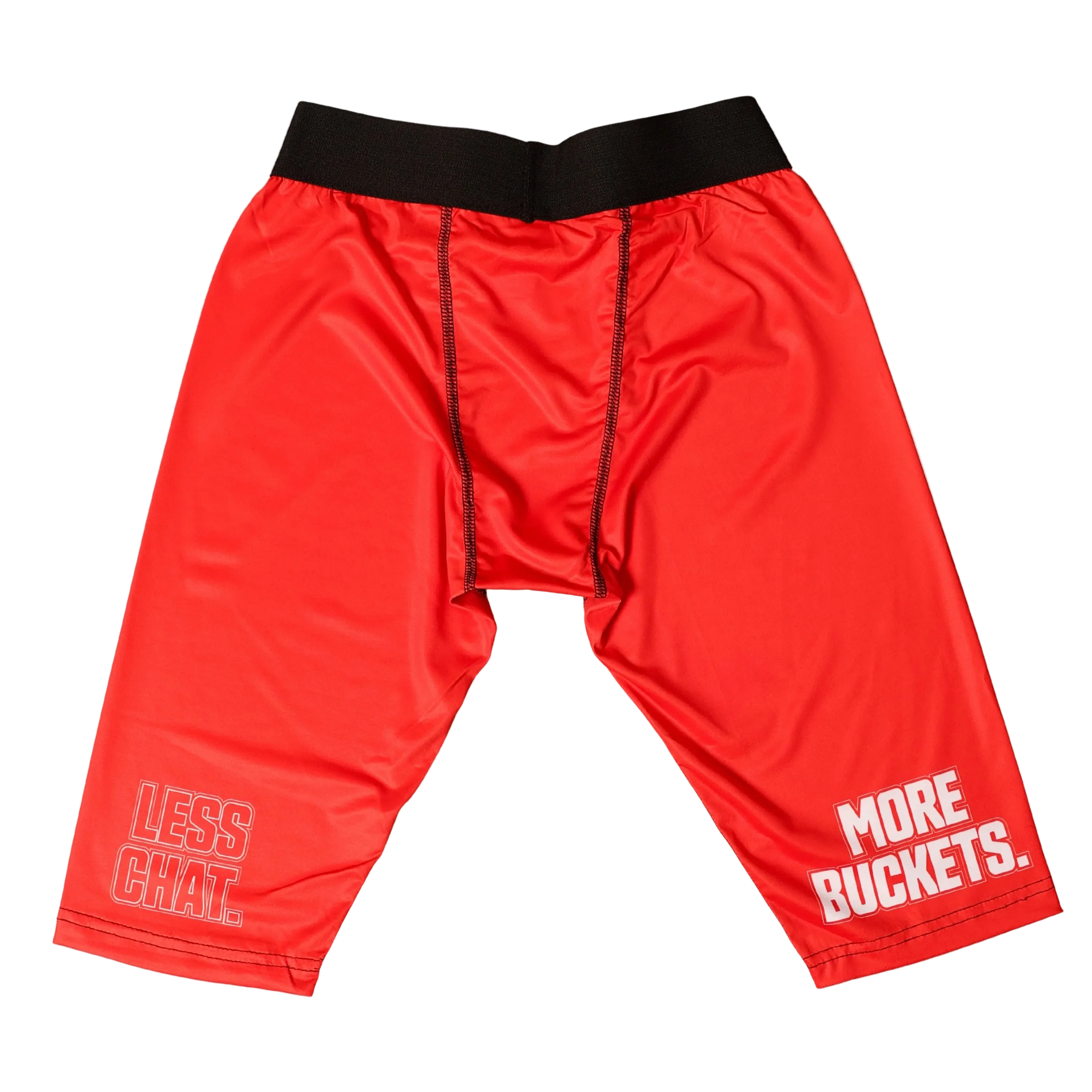 Less Chat More Buckets Compression 1/2 Tights