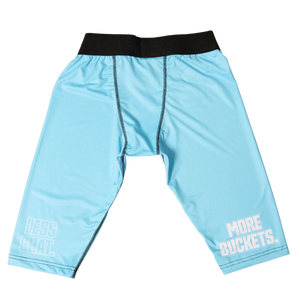 Less Chat More Buckets Compression 1/2 Tights