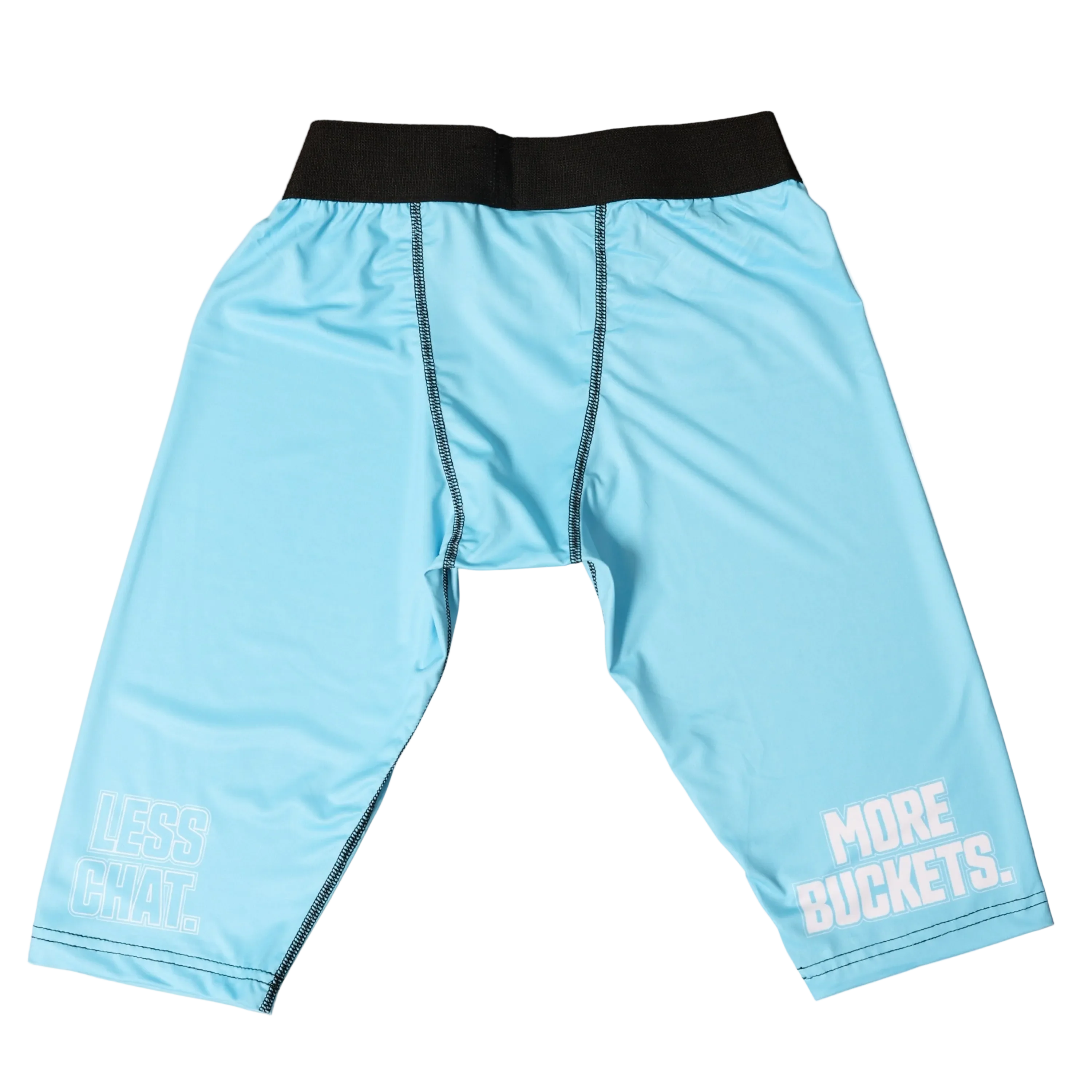 Less Chat More Buckets Compression 1/2 Tights