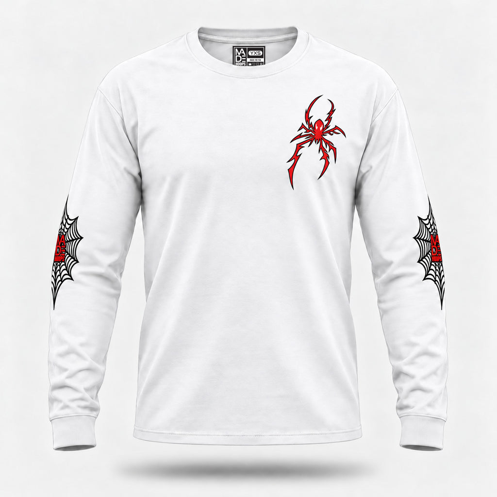 Locked In The Web Long Sleeve Tee