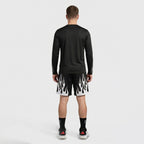 On Fire Loose Fit Long Sleeve Compression Tee