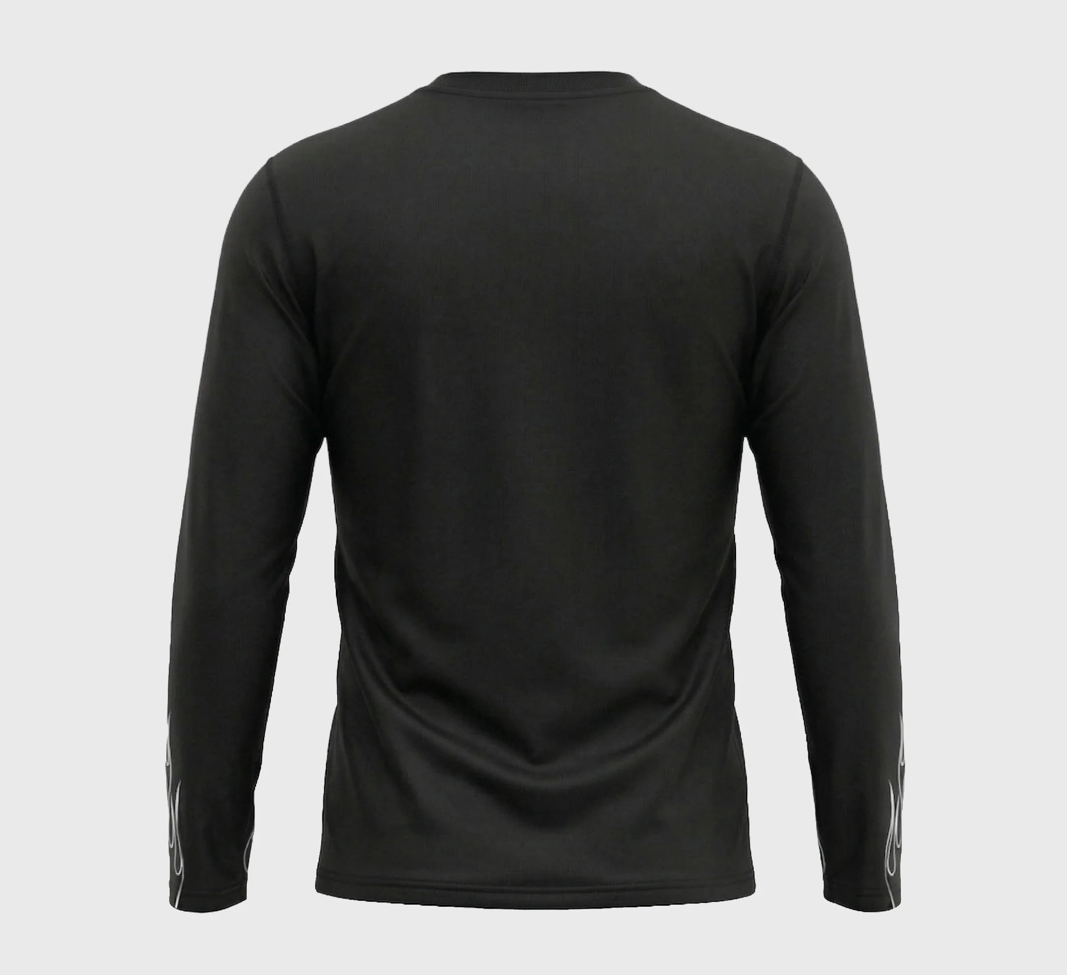 On Fire Loose Fit Long Sleeve Compression Tee