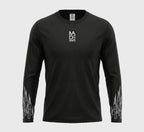 On Fire Loose Fit Long Sleeve Compression Tee
