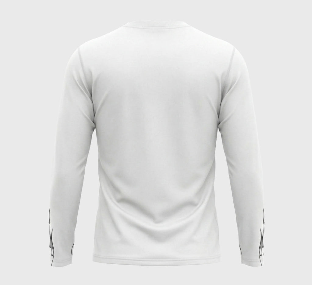 On Fire Loose Fit Long Sleeve Compression Tee