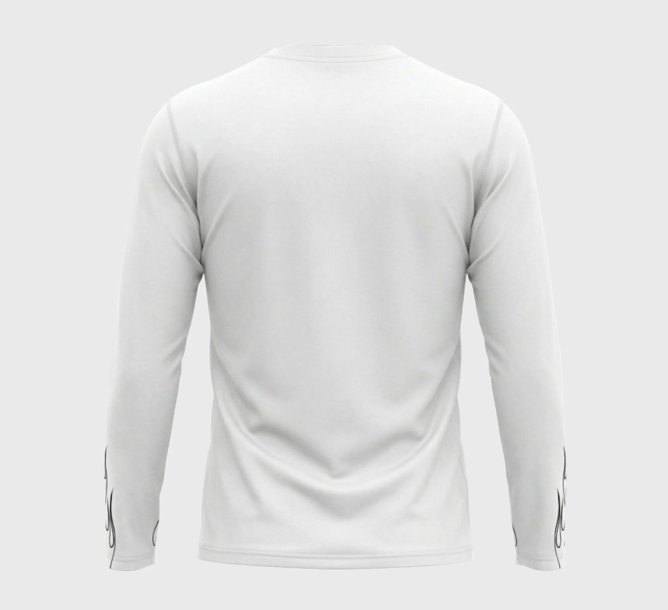 On Fire Loose Fit Long Sleeve Compression Tee