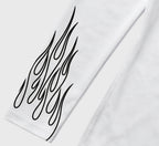 On Fire Loose Fit Long Sleeve Compression Tee