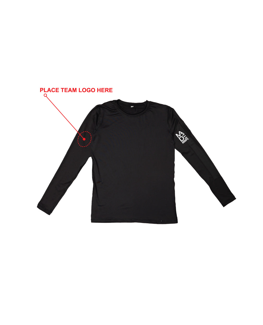 Team Custom MADE Performance Compression Long Sleeve