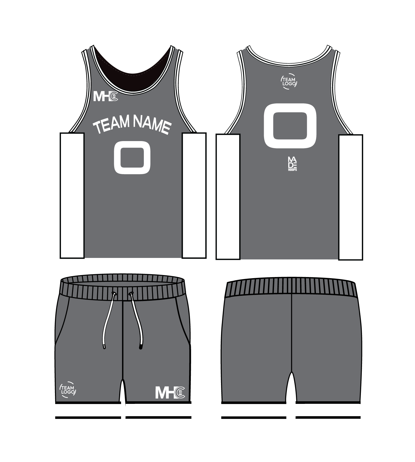 MADE Hoops TEAM MHC Away Jersey  | Core