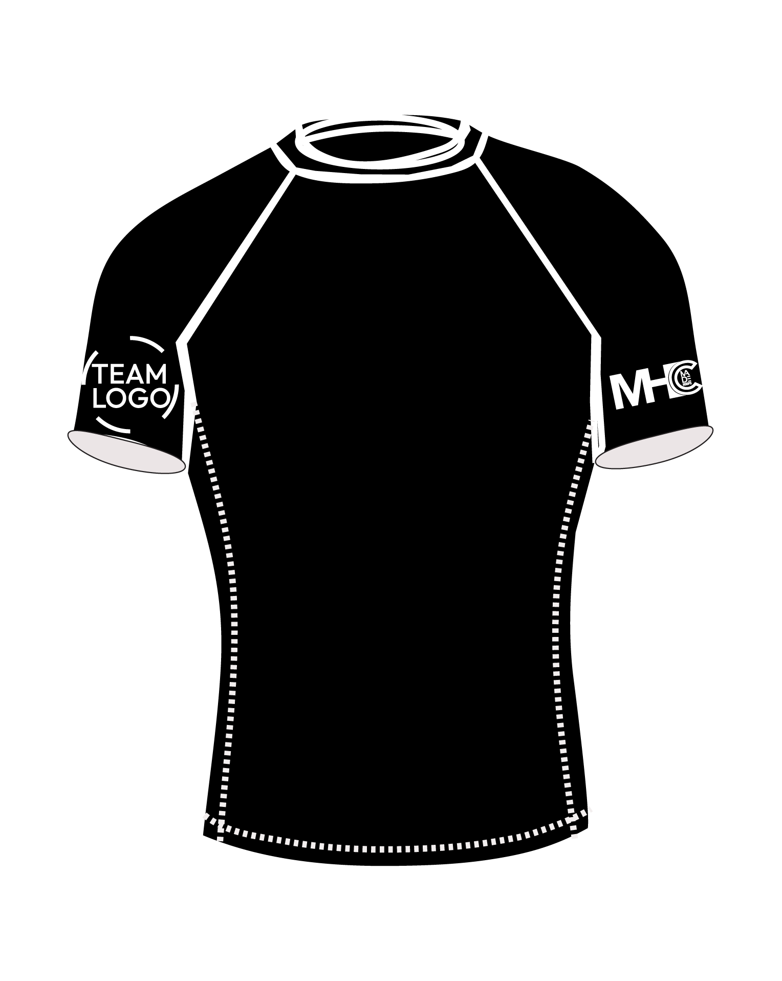 MADE Hoops TEAM MHC Performance Compression T-Shirt - Custom | Tier II