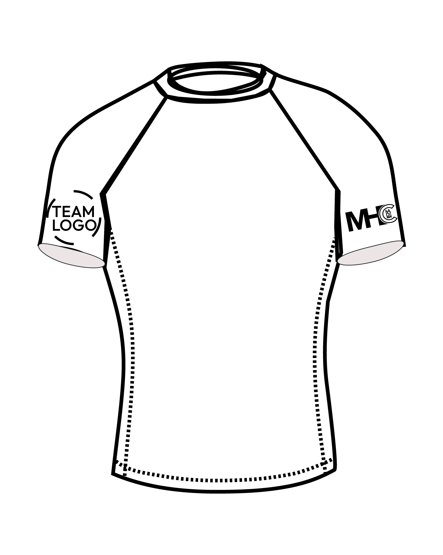 MADE Hoops TEAM MHC Performance Compression T-Shirt - Custom | Tier II