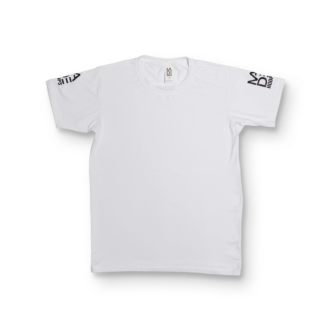 MADE Performance Compression Tee | White