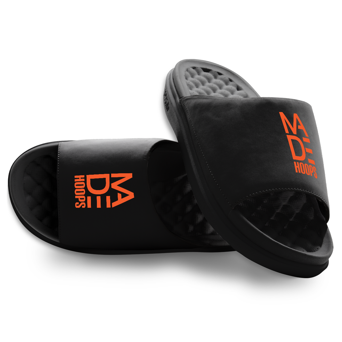 Made Hoops Orange Logo Motive