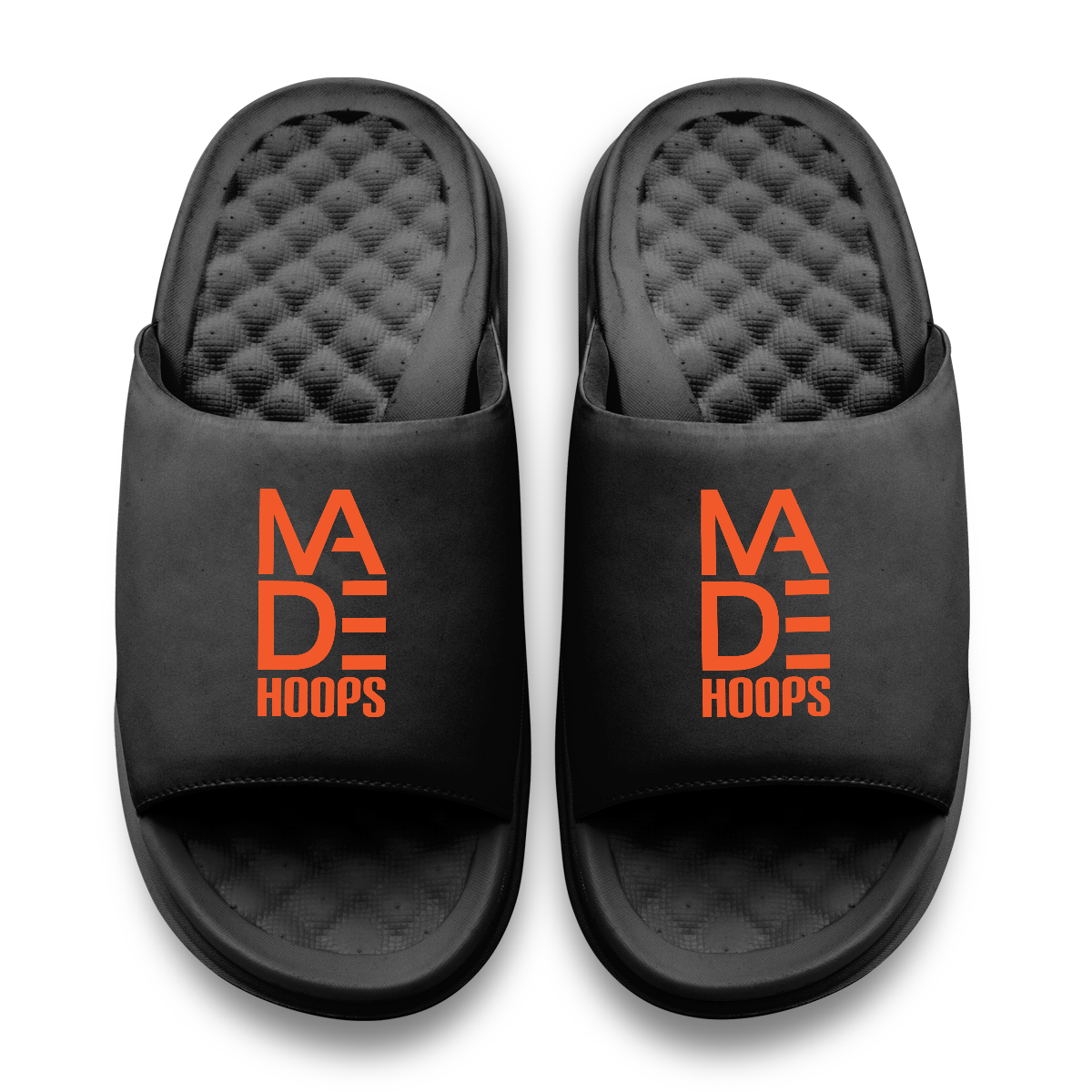 Made Hoops Orange Logo Motive