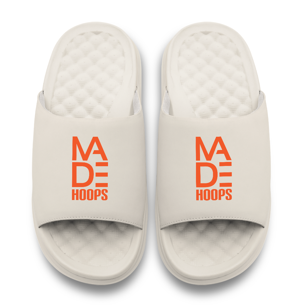 Made Hoops Orange Logo Motive