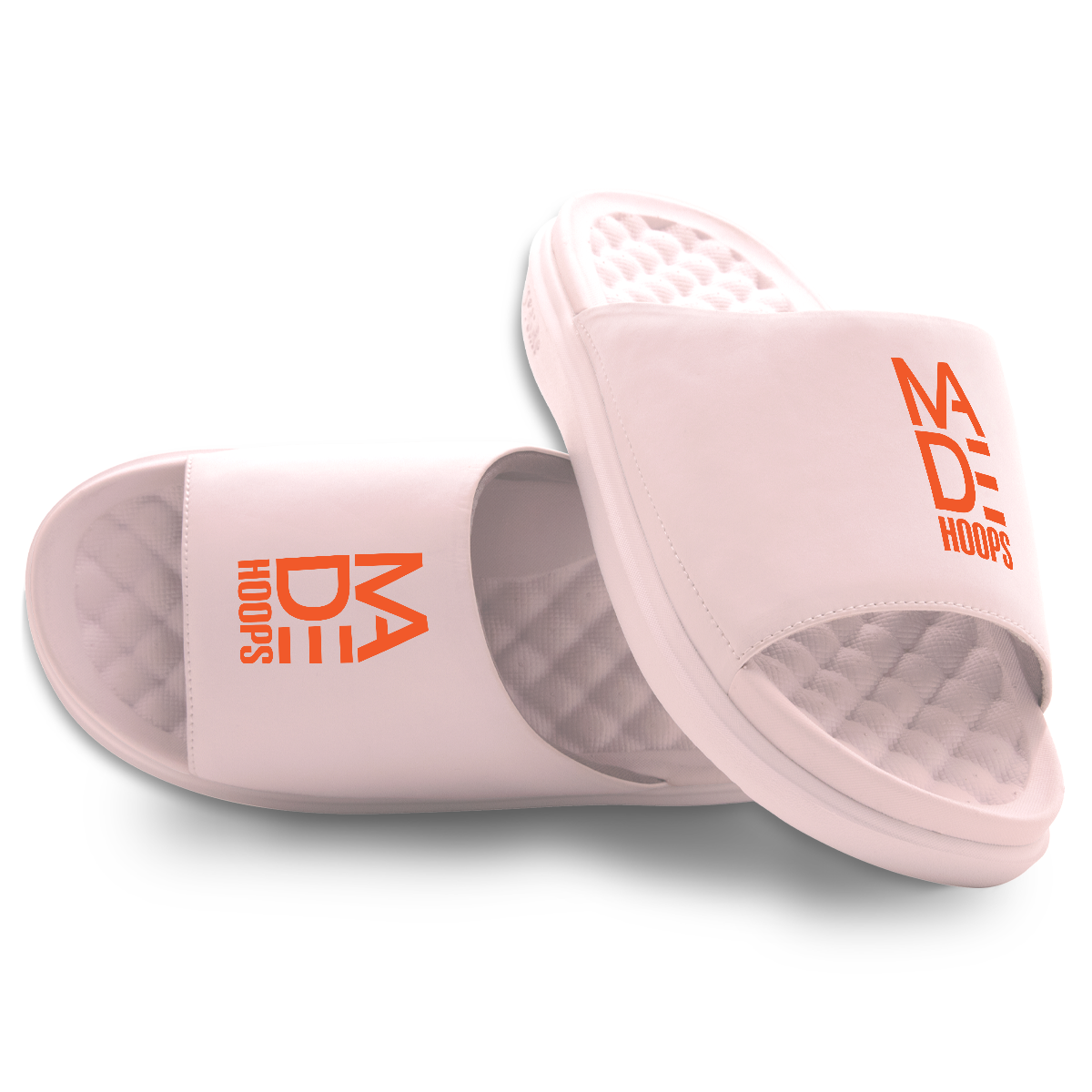 Made Hoops Orange Logo Motive