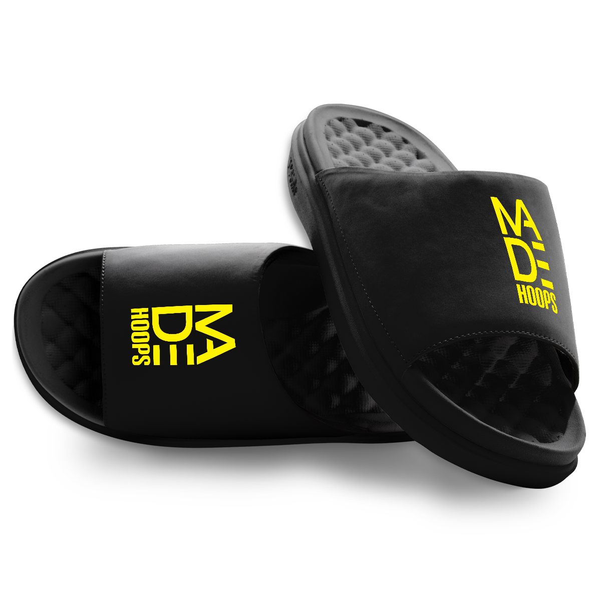 Made Hoops Yellow Logo Motive