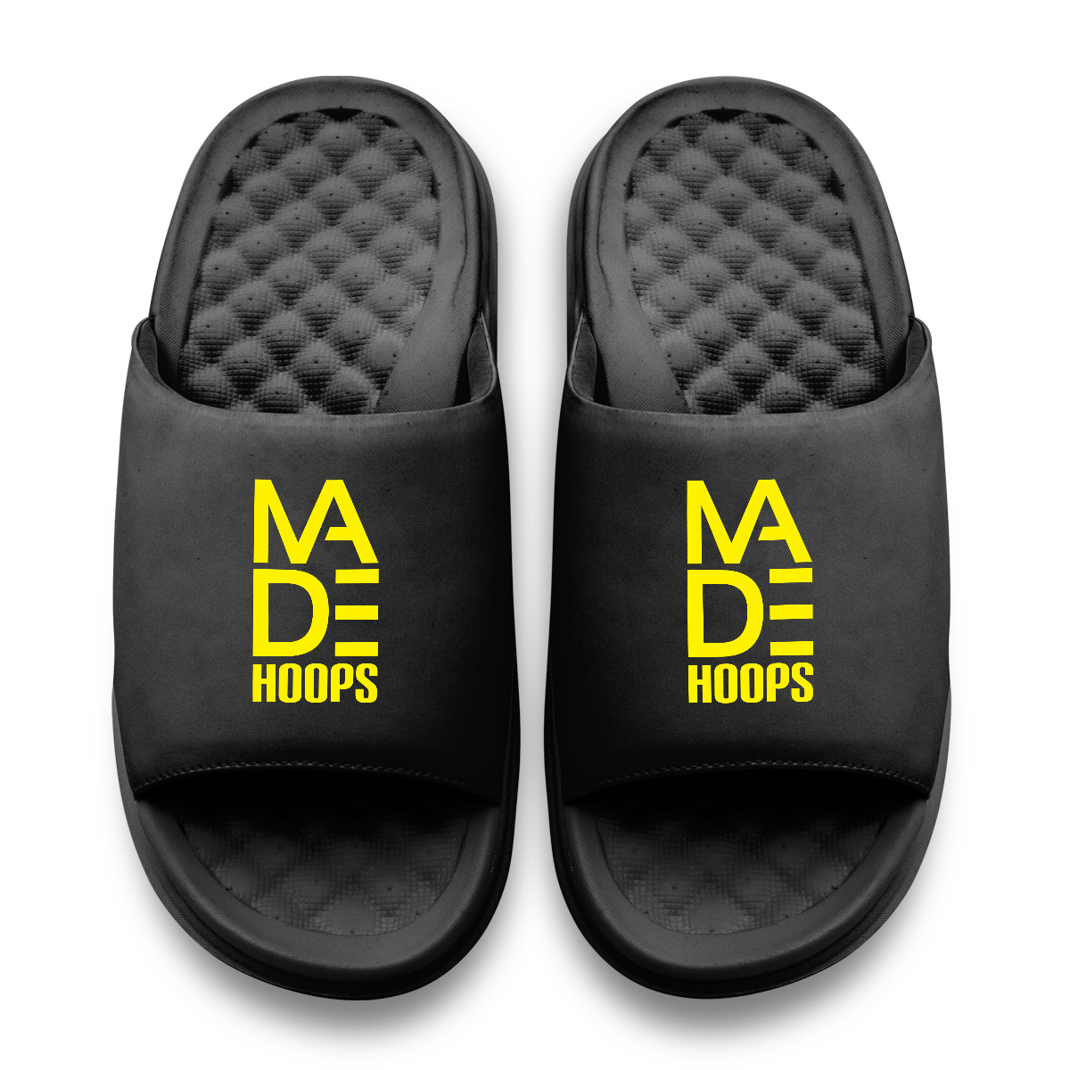 Made Hoops Yellow Logo Motive