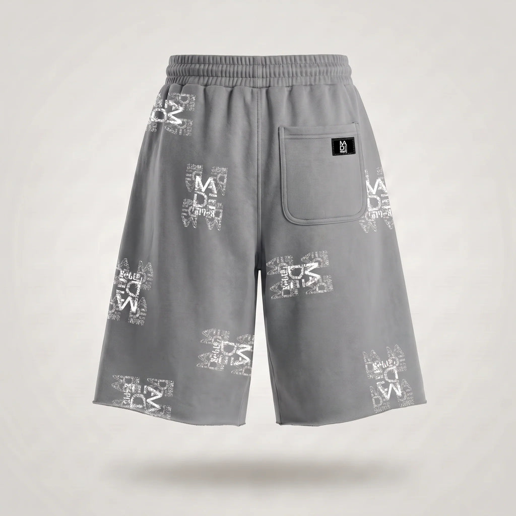Misprint Hooper Cutoff Shorts