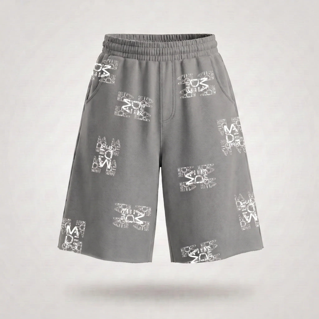 Misprint Hooper Cutoff Shorts
