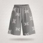 Misprint Hooper Cutoff Shorts