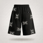 Misprint Hooper Cutoff Shorts
