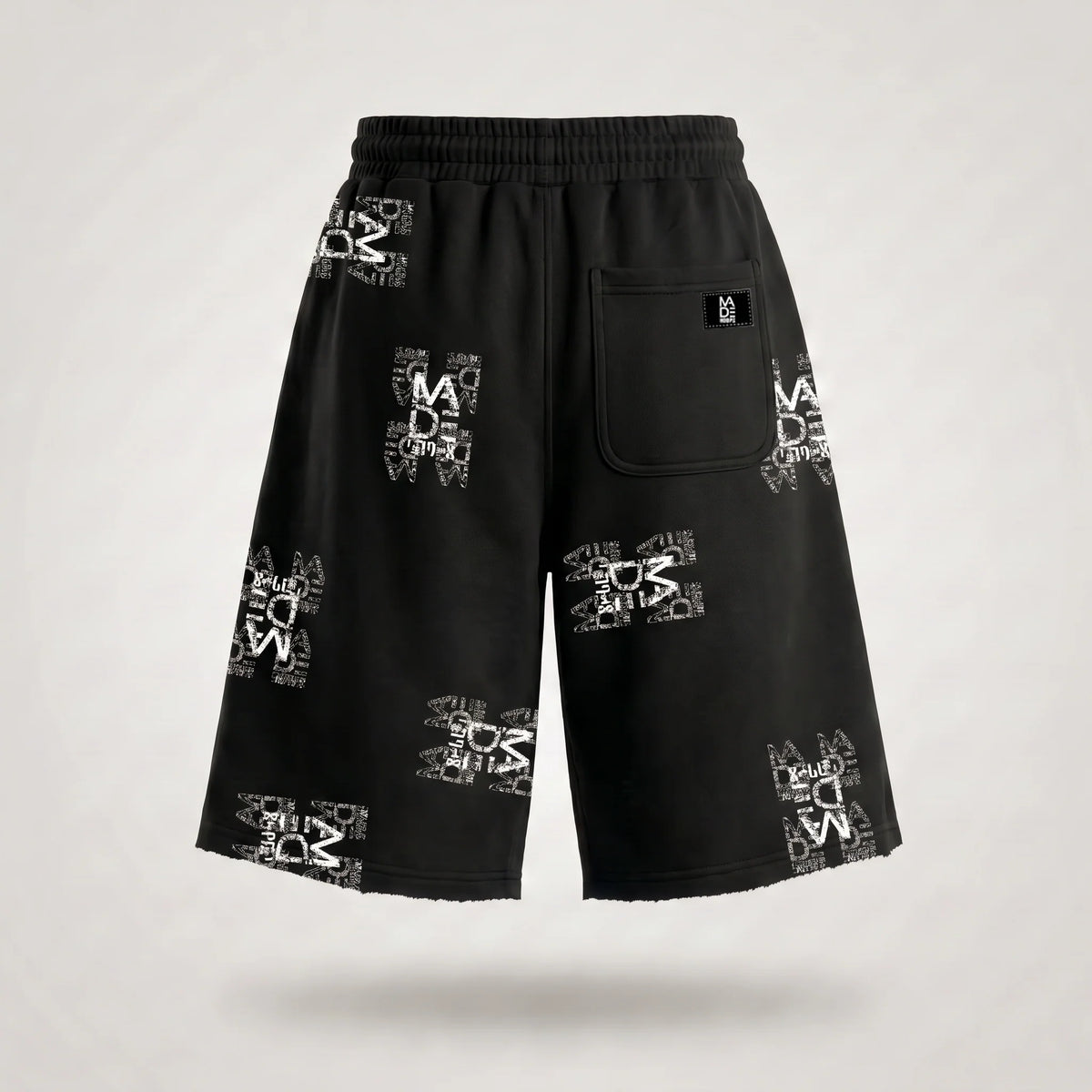 Misprint Hooper Cutoff Shorts