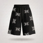 Misprint Hooper Cutoff Shorts
