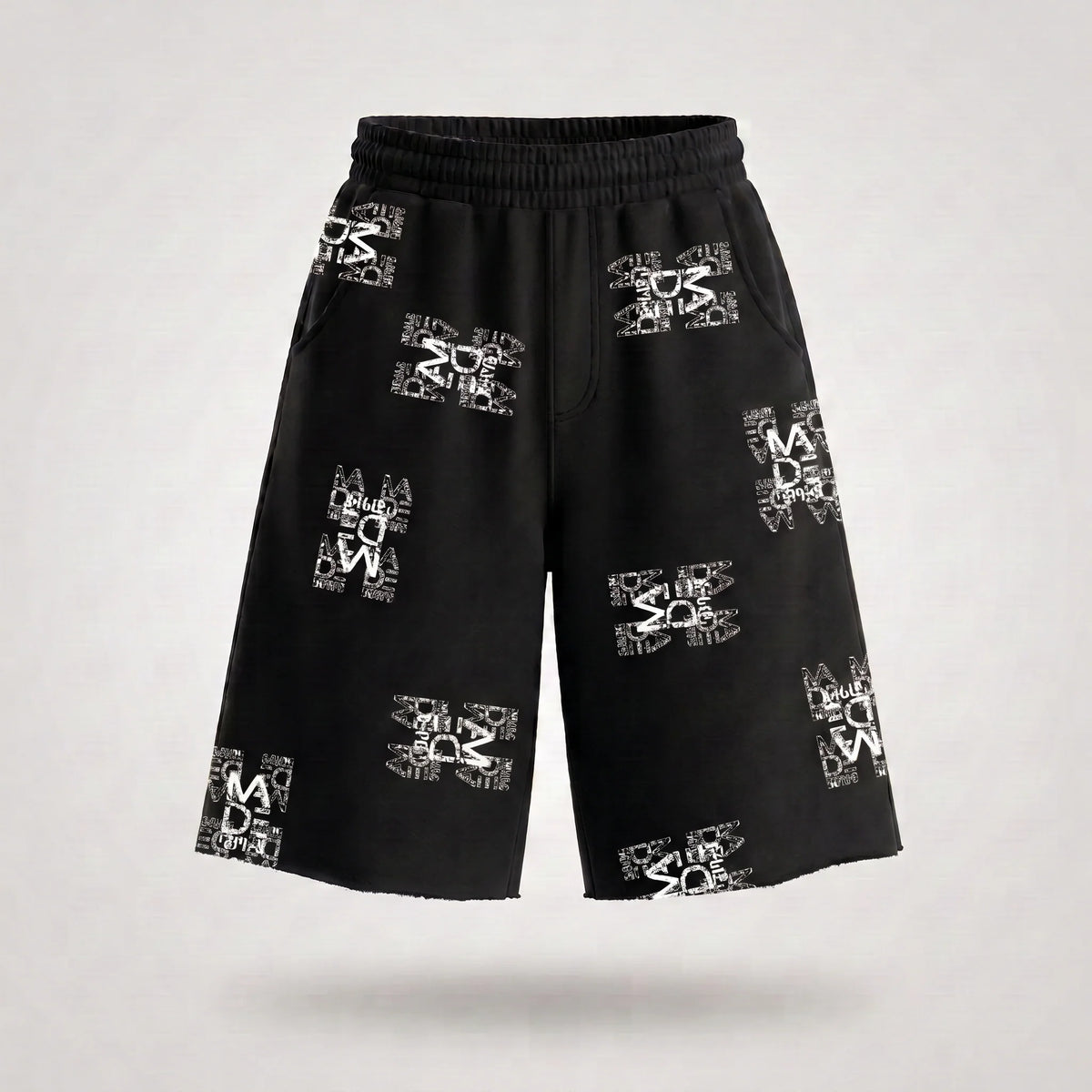 Misprint Hooper Cutoff Shorts