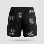 Misprint Mesh Shorts
