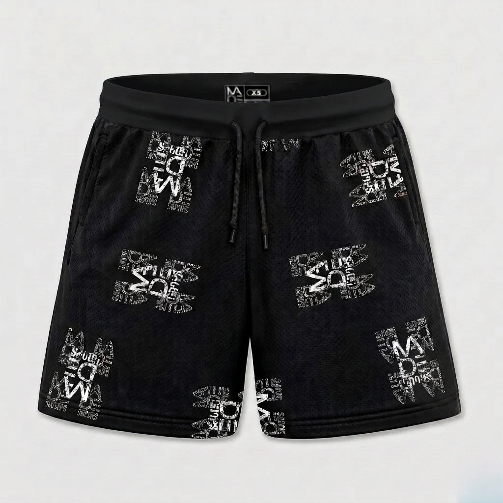 Misprint Mesh Shorts