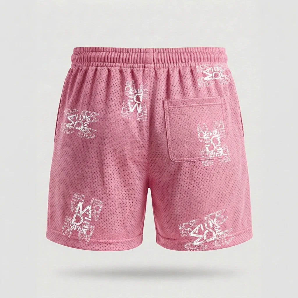 Misprint Mesh Shorts