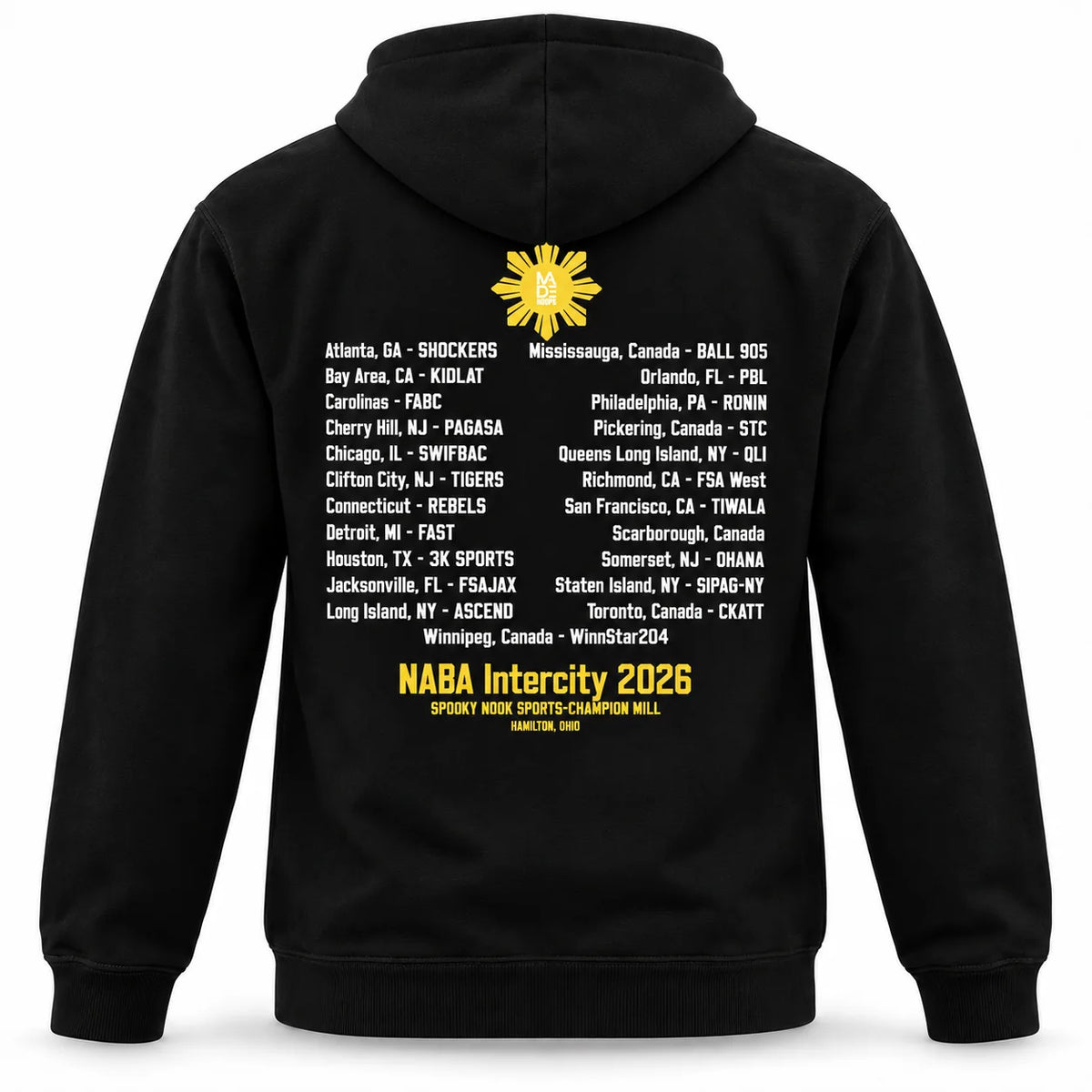 NABA X MADE Ohio Souvenir Hoodie